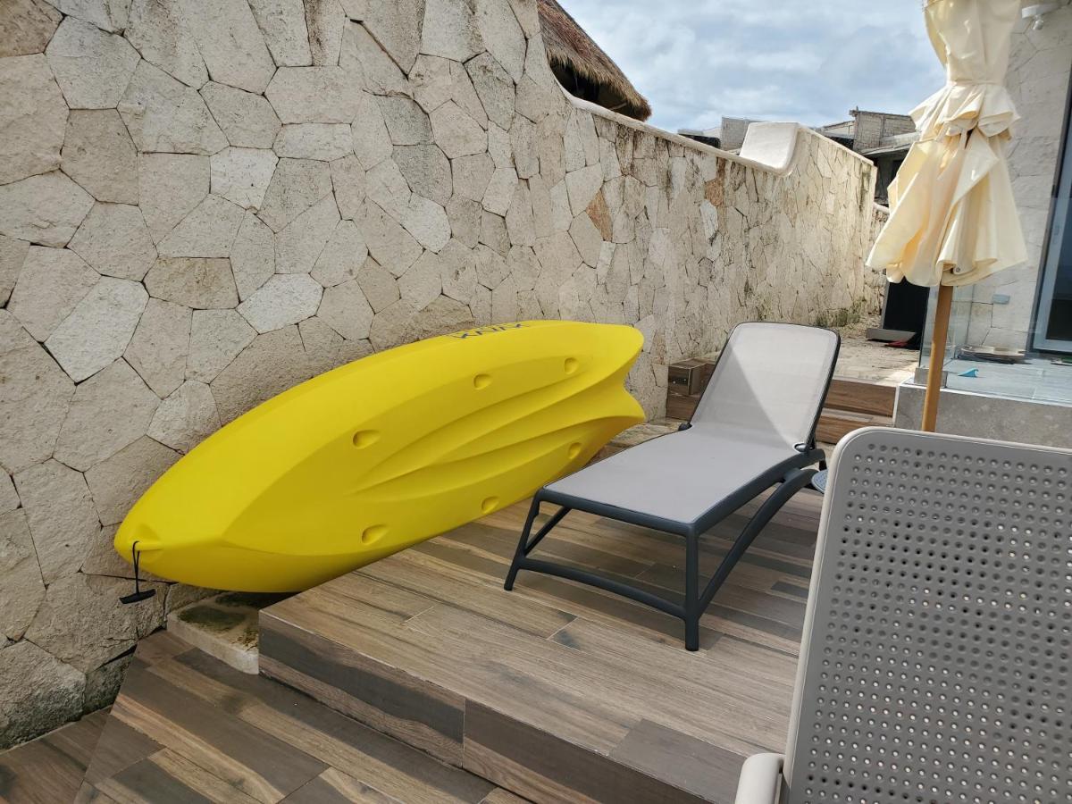 Riviera Maya Luxury Oceanfront Condo Akumal Exterior foto